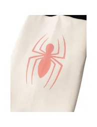 Spider-Man Boys Embroidered Logo Varsity Jacket - Black - 3