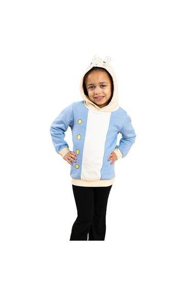 Peter Rabbit Childrens/Kids Character Hoodie - Blue