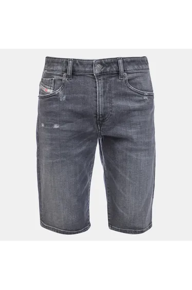 شورت برمودا ديزل رمادي بقصة مستقيمة