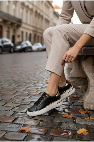 Black Women's Sneakers