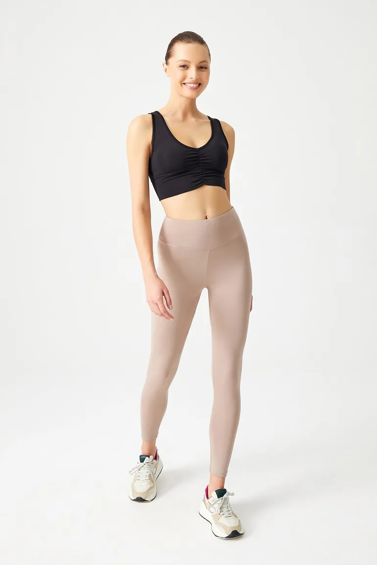 Crop Top - Black - Plain - 5