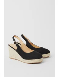 Wide Fit Riya Slingback Wedges - 2