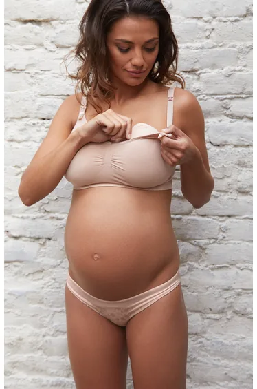 حمالة صدر للمرضعات - بيج