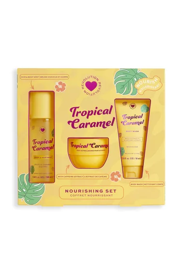 I Heart Revolution Tropical Caramel Bath & Body Gift Set