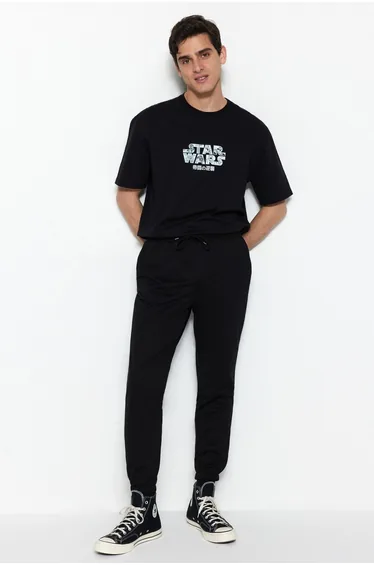 بنطلون رياضي - أسود 