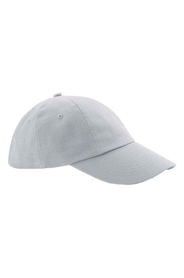 Beechfield Heavy Cotton Low Profile Baseball Cap - Light Grey