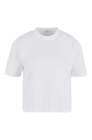 Build Your Brand Womens/Ladies Sorona Loose T-Shirt - White
