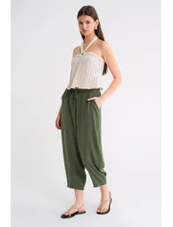 Mixray Salwar Fit Drawstring Pants - 1