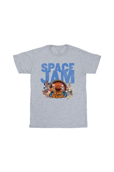 Space Jam: A New Legacy Boys Tune Squad T-Shirt - Sports Grey