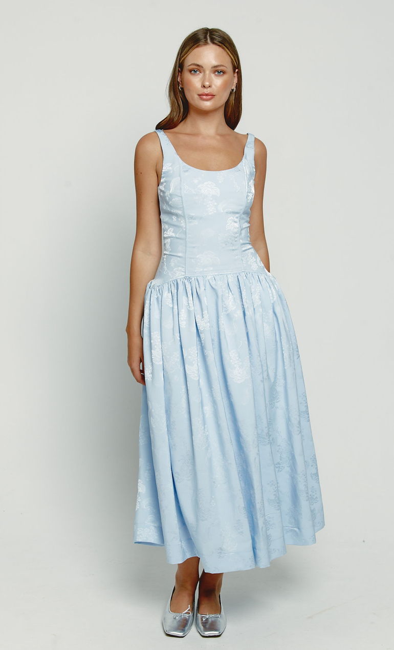 knee length dresses for ladies Rare London Mesh Midi Skirt main image 1
