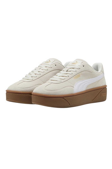 Puma Womens/Ladies Club Era II Suede Platform Trainers - Alpine/Gum
