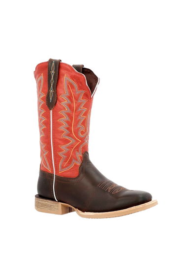Durango Womens/Ladies Lady Rebel Pro Full Grain Leather Western Boots - Hickory/Chili Pepper