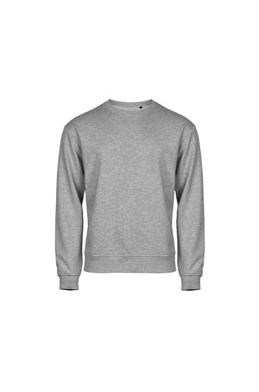 Tee Jays Mens Power Organic Heather Sweatshirt - Heather Grey