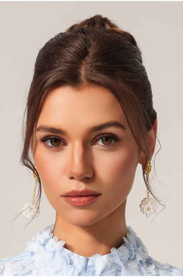 Dorothea Pearl Weaving Earrings