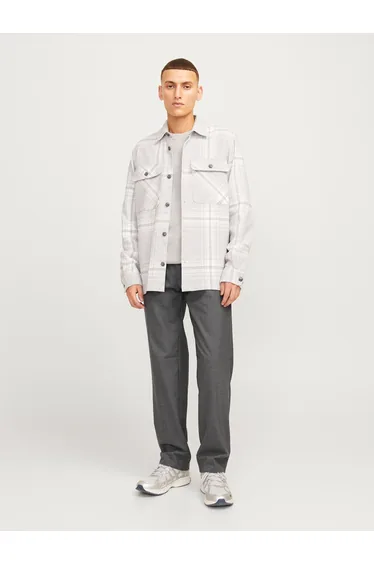 Solid Straight Leg Chino Pants