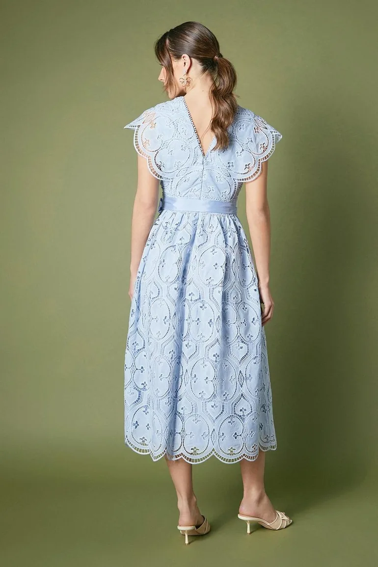 midi dresses for graduation ceremony MissJophiel Sage Green Glitter Tulle Midi Dress Custom Color / Tea Length / US14