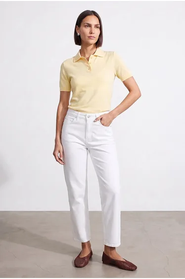 DILVIN High-waist Wide-leg Mom Jeans