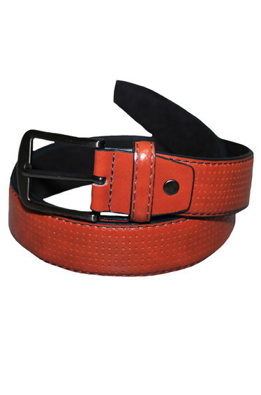 Forest Mens Leather Belt - Chestnut