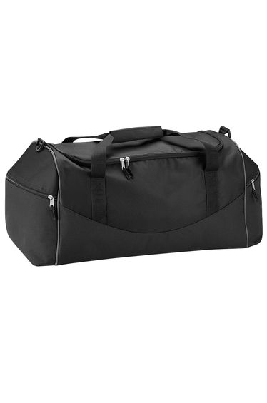 Quadra Teamwear Holdall Duffle Bag (55 Litres) - Black/Graphite