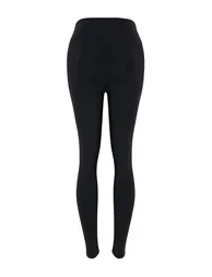Black Polyamide Sports Leggings - 2