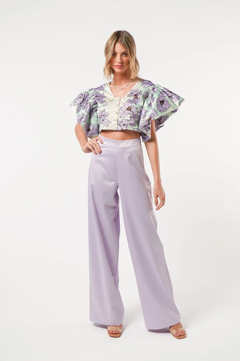 Isaura Lilac Trousers