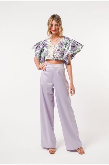 Isaura Lilac Trousers