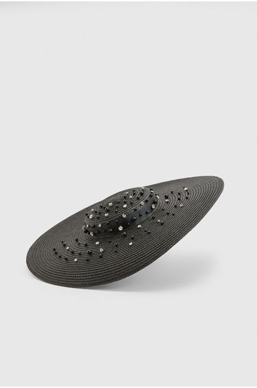 Scattered Pearl Detail Boater Style Fascinator