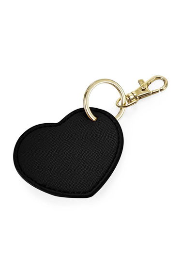 Bagbase Boutique Heart Key Clip - Black