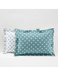 CLARISSE Polka Dot Cotton Flannel Pillowcase - 2