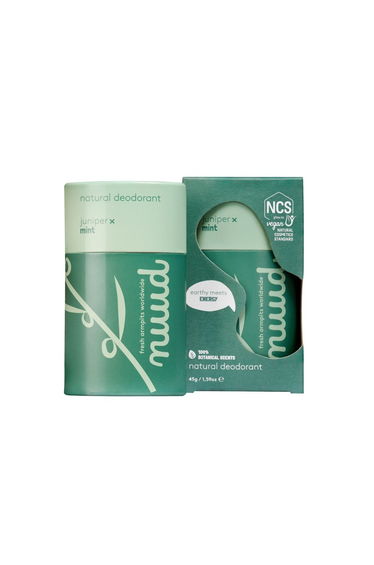 Nuud Natural Juniper x Mint Stick Vegan Deodorant