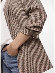Printed Blazer - 2