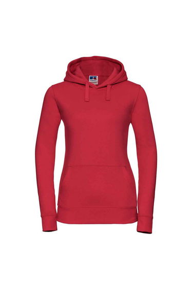 Russell Womens/Ladies Authentic Hoodie - Classic Red