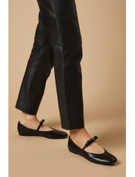 Pippin Bow Detail Mary Jane Ballet Pump - 3