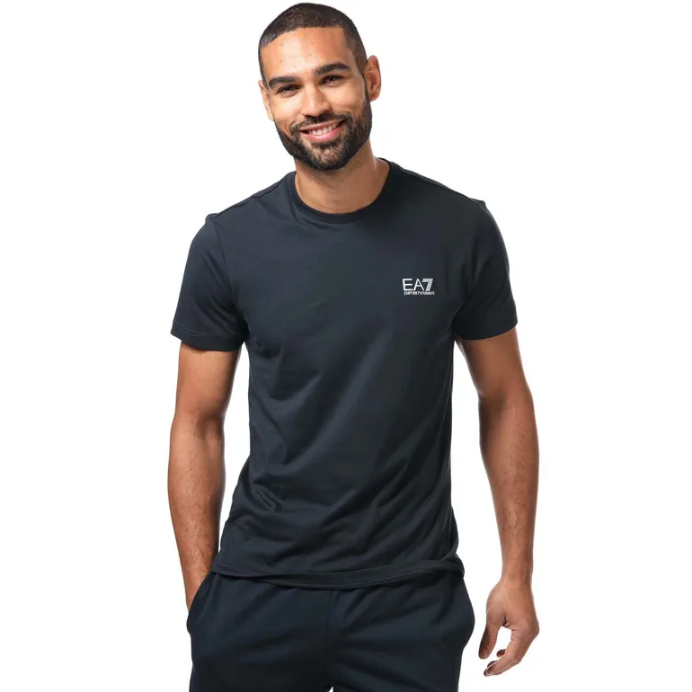 Men's Emporio Armani EA7 Core ID T-Shirt in Blue