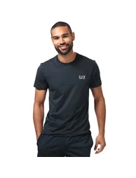 Men's Emporio Armani EA7 Core ID T-Shirt in Blue