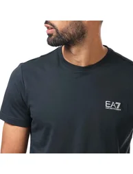 Men's Emporio Armani EA7 Core ID T-Shirt in Blue - 4