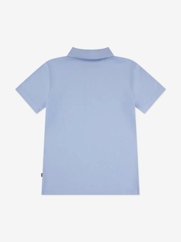 Levi's Boys Back Neck Tape Polo Shirt in Blue - 1