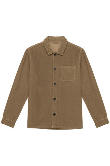 Native Spirit Mens Corduroy Washed Jacket - Camel