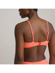 Towelling Triangle Bikini Top - 1