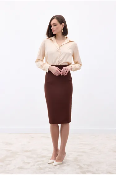 Straight Pencil Skirt
