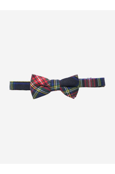 Romano Boys Tartan Bow Tie in Multicolour