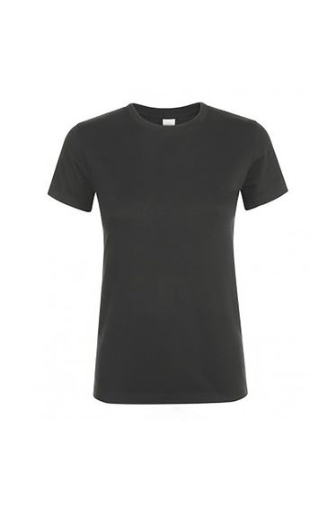 SOLS Womens/Ladies Regent Short Sleeve T-Shirt - Dark Grey