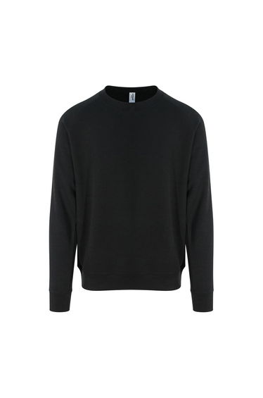 Awdis Mens Graduate Heavyweight Sweatshirt - Jet Black