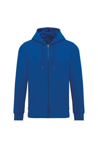Native Spirit Unisex Adult Full Zip Hoodie - Sea Blue