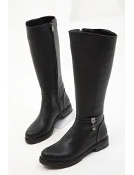 Black Women's Boots - 3