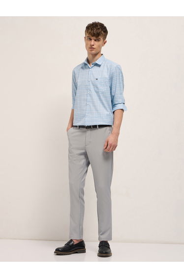 Men Checked Tailored Fit Shirt