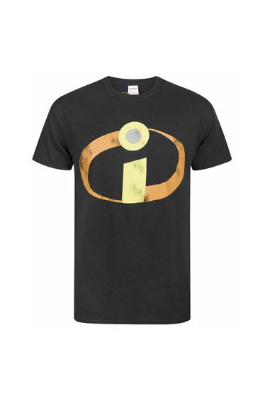 The Incredibles Mens Logo T-Shirt - Black