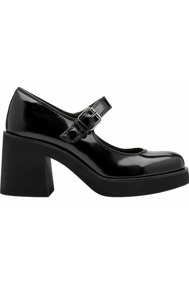 Mary Janes with Block Heel