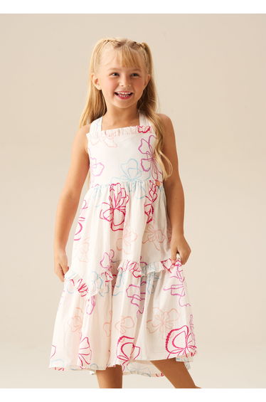 Lettie Printed Floral Dress
