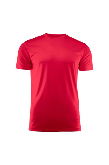 Printer RED Childrens/Kids Run T-Shirt - Red